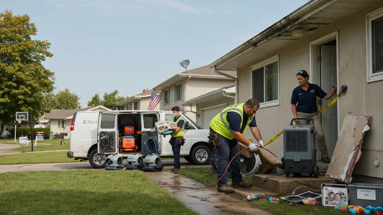 Water Damage Restoration in Campaign, TN near me